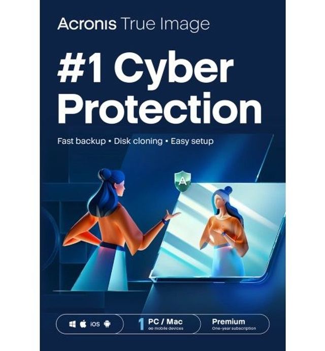 Acronis True Image Premium - 1TB - 1 jaar
