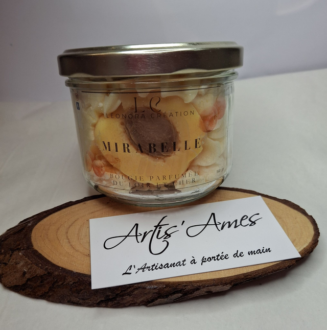 Bougie parfumée Mirabelle 160 gr