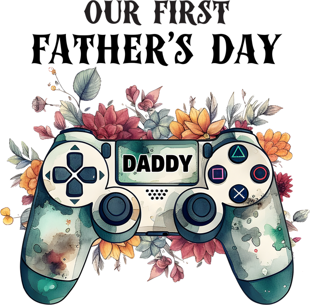 Our First Father's Day Gamer DTF