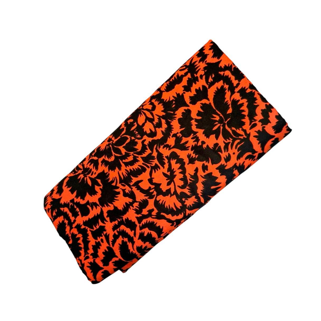 Orange black 💯 cotton 