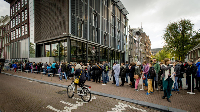 ANNE FRANK HOUSE ENTRY TICKET with reservation required.