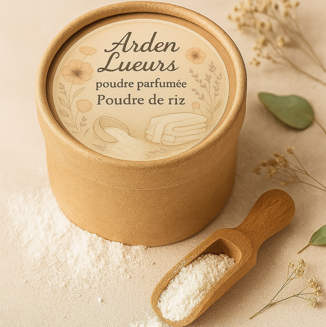 Poudre parfumée Poudre de riz