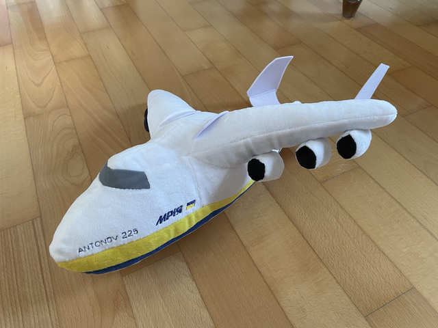 Plüschflieger Antonov 225 (Mrija) ca 40 cm