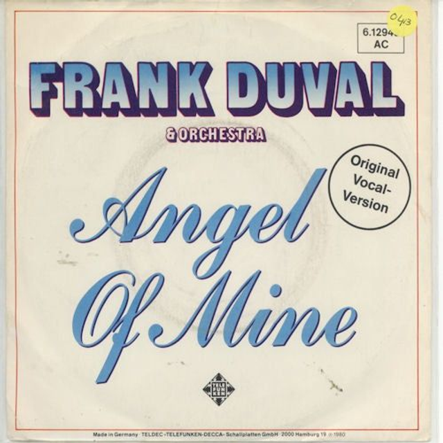 Frank Duval &amp; Orchestra - Angel Of Mine
