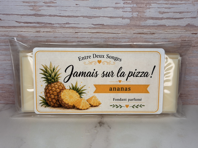 Jamais sur la pizza !
