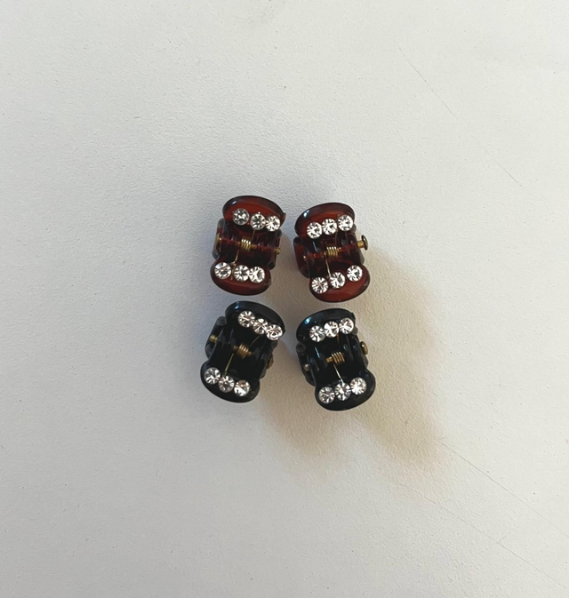 Mini pinza con strass