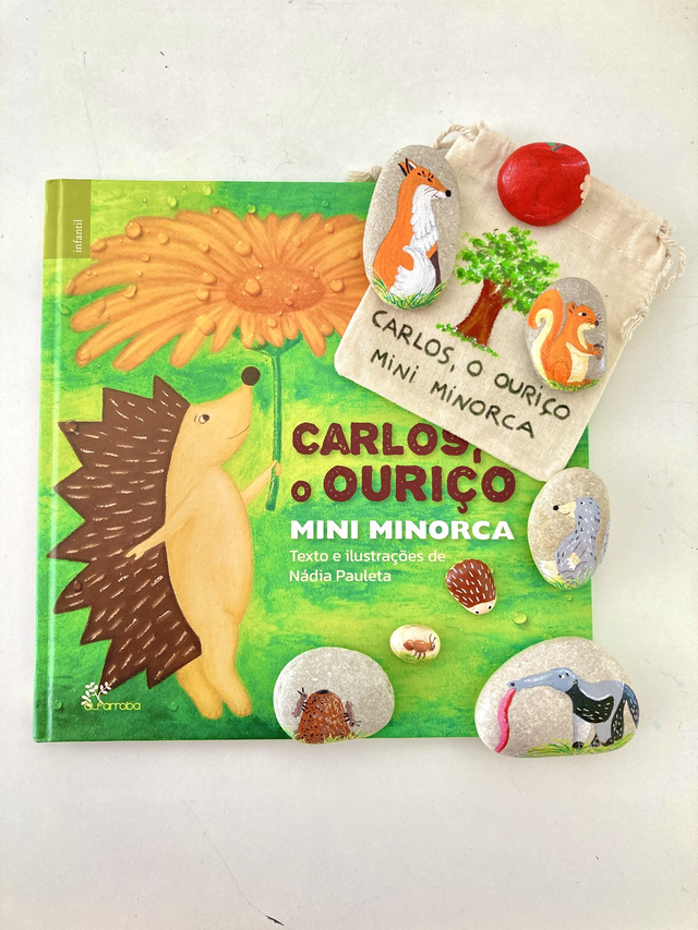 Pack Jogo + Livro “Carlos, o Ouriço Mini Minorca”