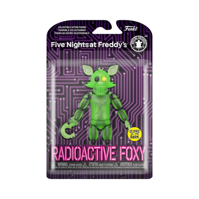 Five Nights at Freddy's: Radioactive Foxy Action Figure
