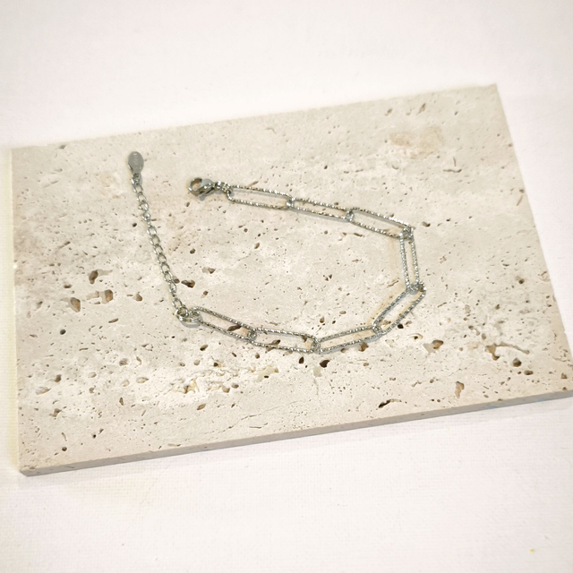 Bracelet  Acier inox hypoallergénique – Personnalisable avec charm’s  