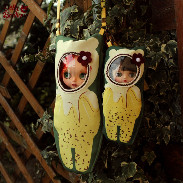 Blythe doll carrier bag Frutoso Banana