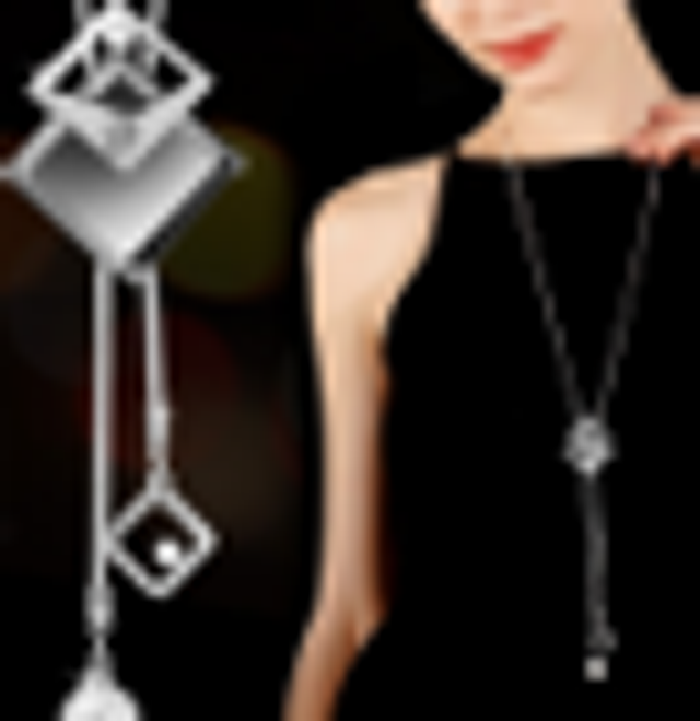 Crystal Lariat necklace