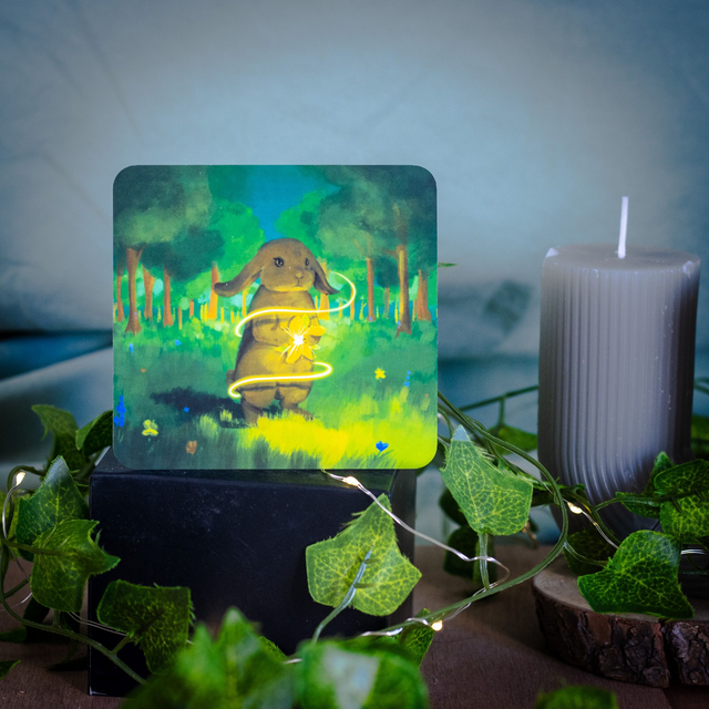 Lapin Tusla – Illustration • Les Animaux Magiques