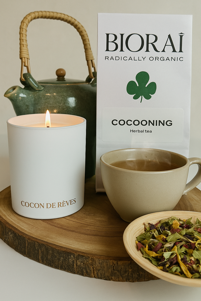 Coffret Cocooning (Infusion Bio & bougie)