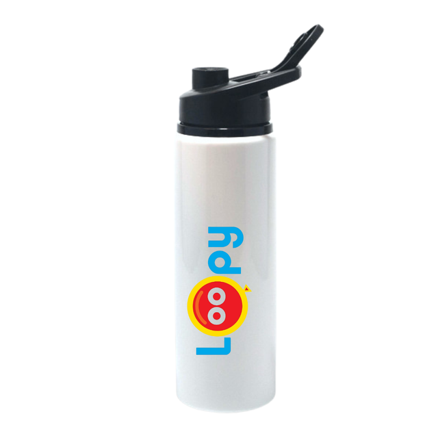 Water Bottle 750ml Flip top