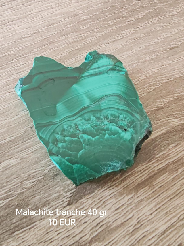 Malachite tranche 