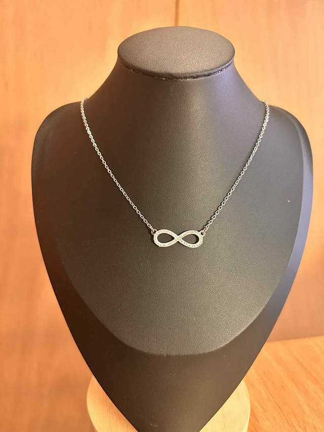 Infinity Silver necklace