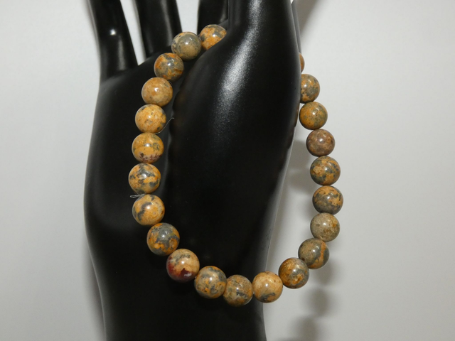 8mm Jaspe léopard A+