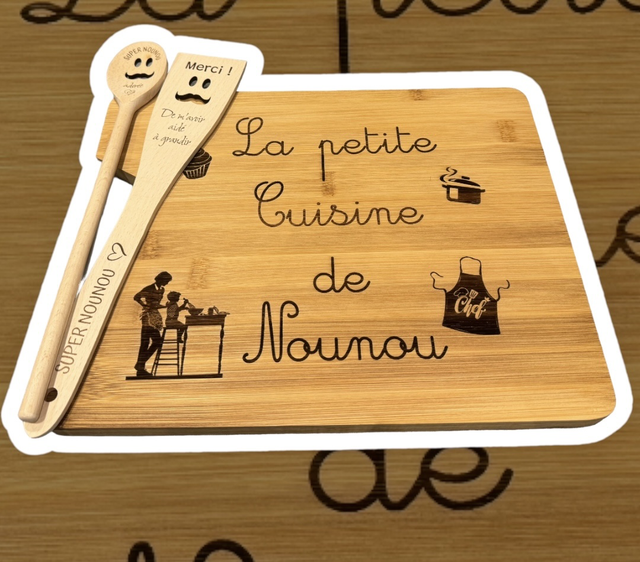 Ensemble plateau nounou 