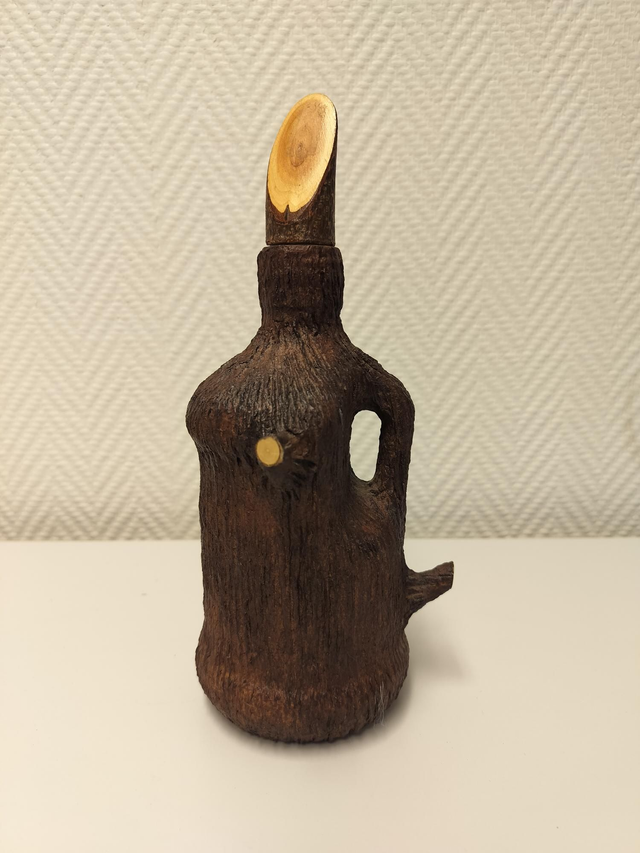 Puinen koristepullo #167