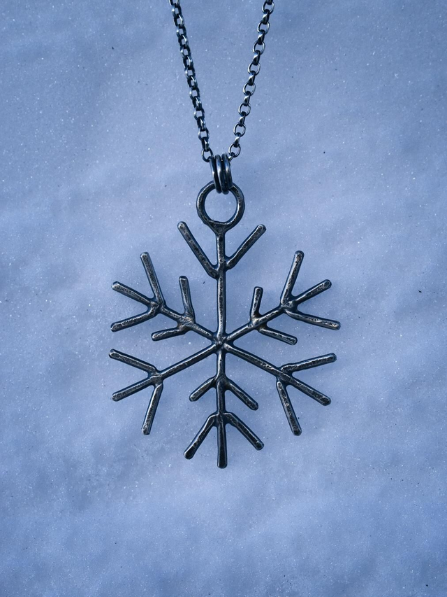 Pendentif Gros Flocon