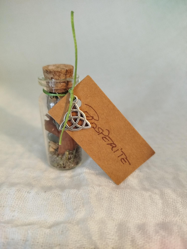 Fiole de protection "Prospérité"