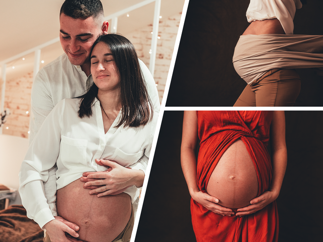 LA SÉANCE PHOTO GROSSESSE EN STUDIO