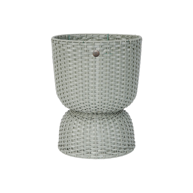 Twist medium Basket matcha green