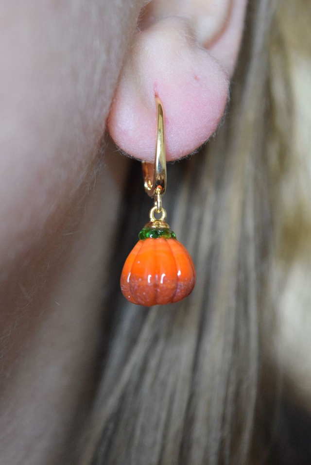 DORMEUSES CITROUILLE MONTURE OR 