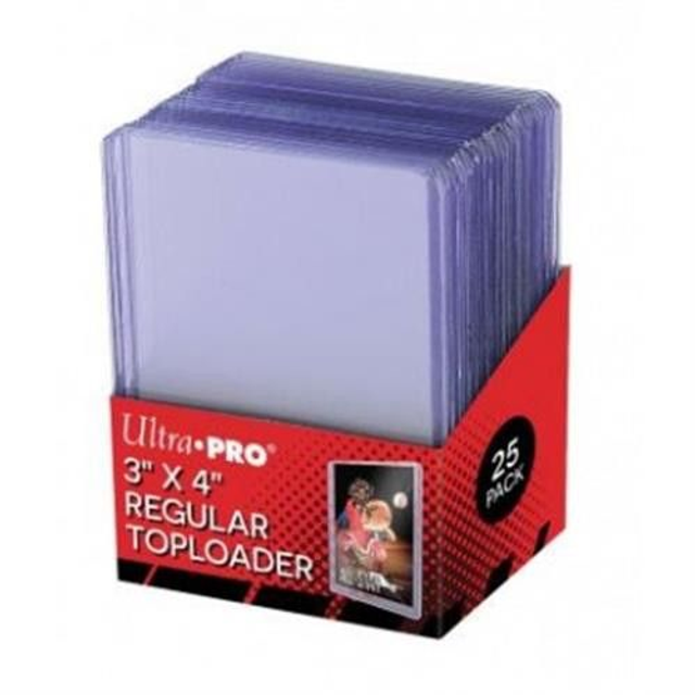 UP - Toploader - 3" X 4" - 35 THICK CLEAR REGULAR