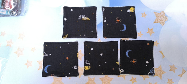 lingettes (x5) espace