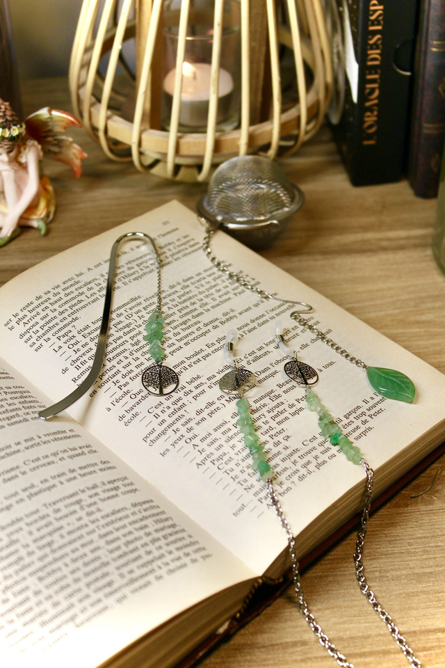 Coffret lecture argenté