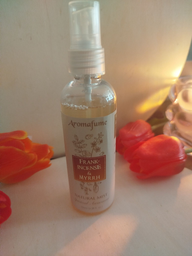 🌿 Brume Naturelle – Encens & Myrrhe