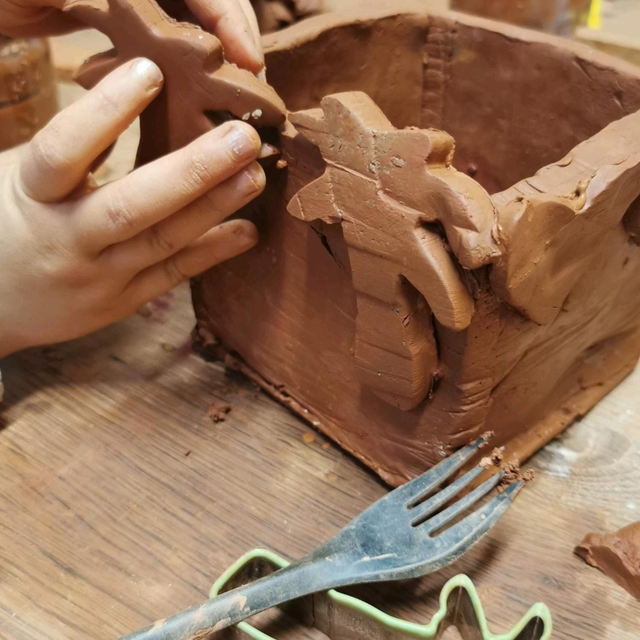 Atelier poterie enfant 2x1h30 
