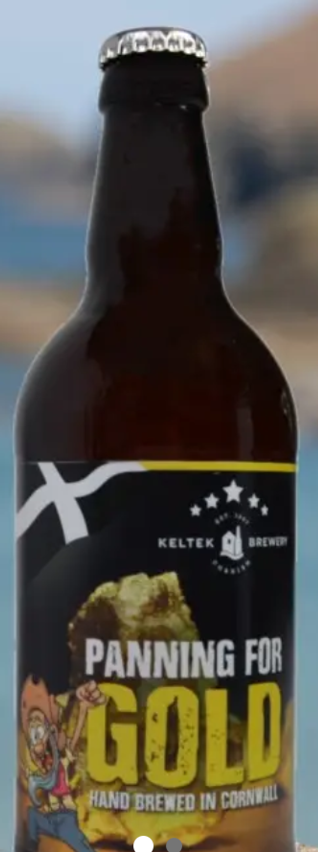 Keltek Cornish Brewery Panning for Gold 4.0% Golden Ale