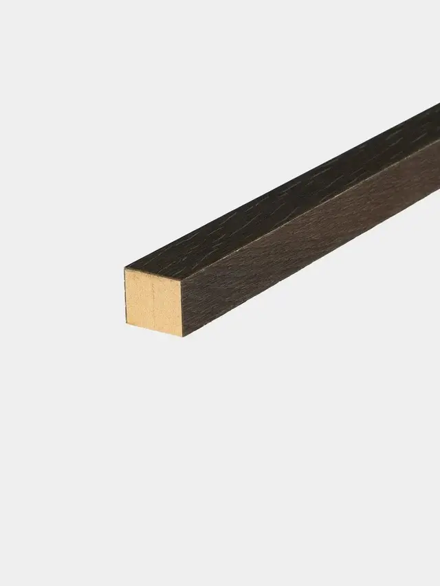Woodupp Lamelle de finition Chêne Rustique Fumé 22mm (Réf-1207)