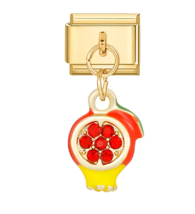 Charm Granada Colgante Dorado