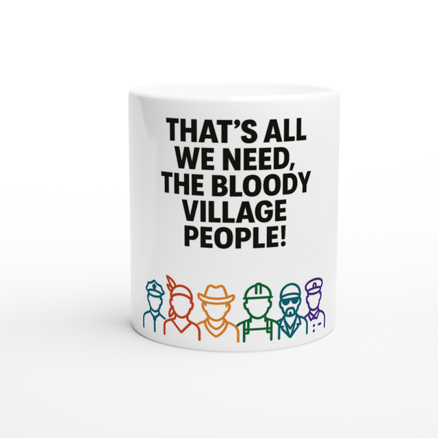 Bloody Village People mug
