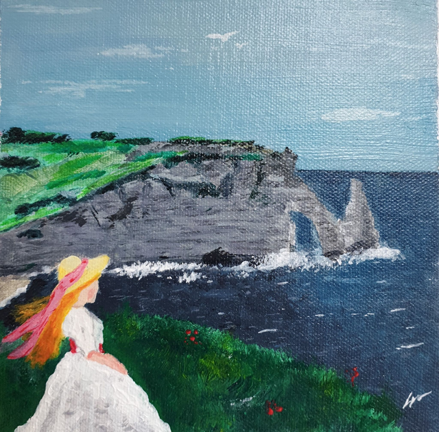 &quot;Dimanche à Étretat&quot; [Sunday at Étretat]