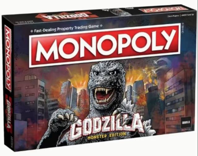 Monopoly Godzilla Monster Edition (Engels)