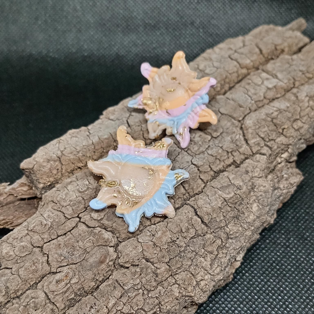 Boucle d'oreille "sun" 