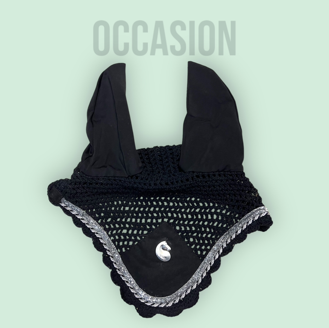 Equito bonnet noir silver 