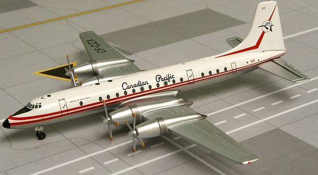 Bristol Britannia  Canadian Pacific "Empress of Santa Maria"
