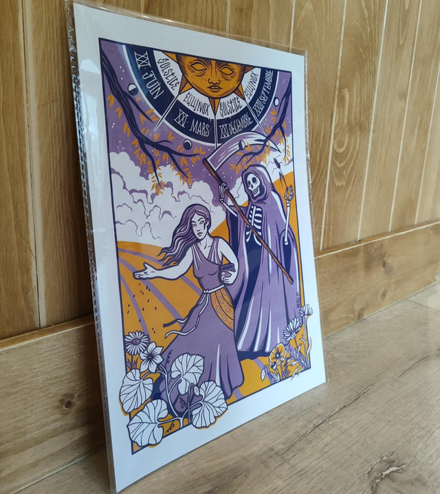 Prints "La Faucheuse"