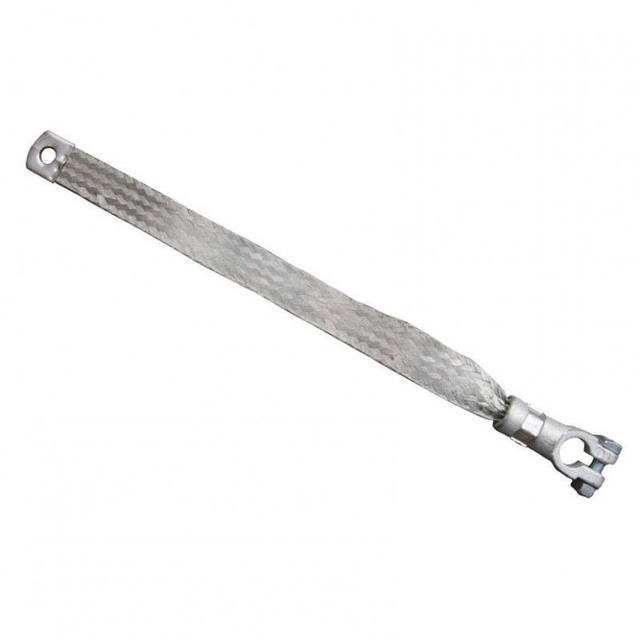 Tresse de masse avec cosse batterie négative 33cm