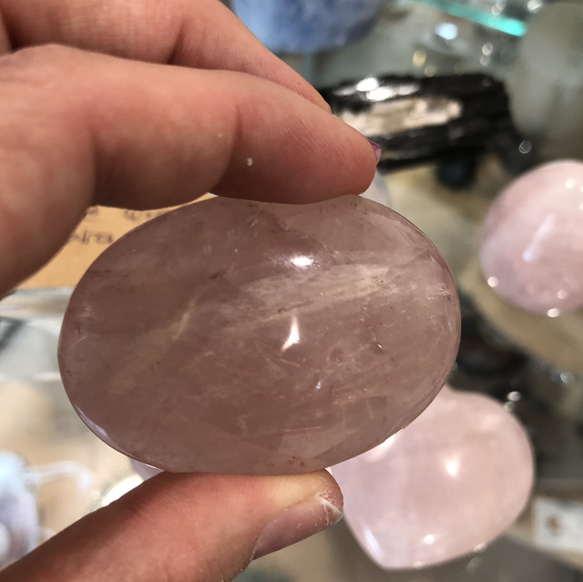 Galet quartz rose 