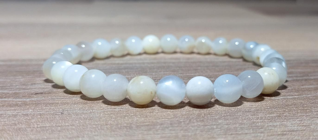 Bracelet Pierre de Lune Beige