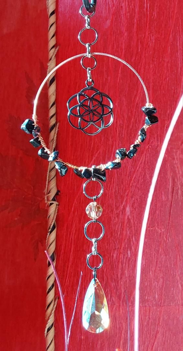 SUNCATCHER ROSACE 