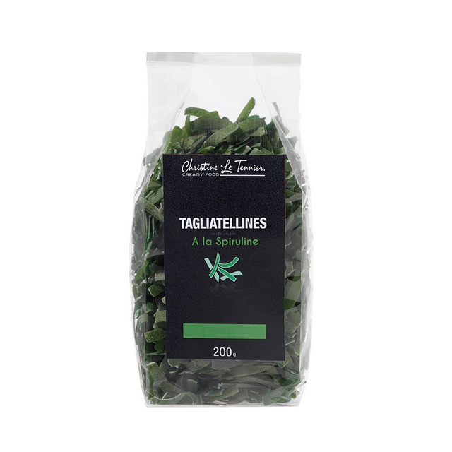 Pâtes Tagliatellines spiruline