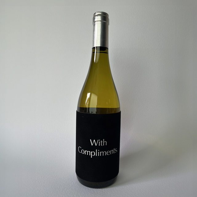 'With Compliments' - sleeve