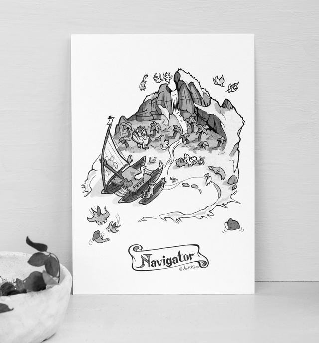 îles fantasy - L'aventure du Lama - Illustrations à l'unité